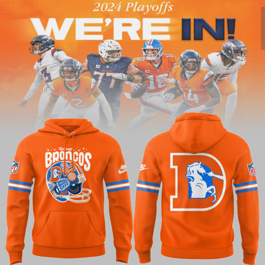 Denver Broncos NFL 2024 Limited Throwback to 77² Hoodie