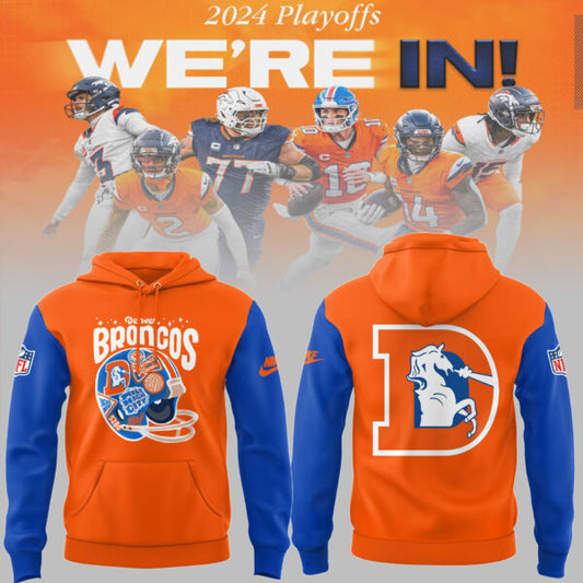 Denver Broncos NFL 2024 Limited Throwback to 77² Hoodie