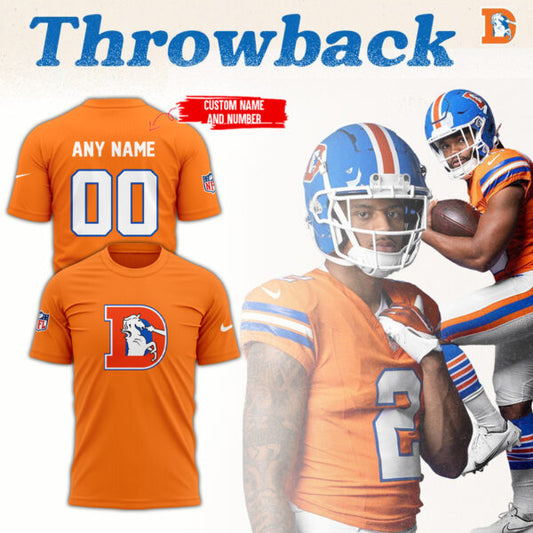 Denver Broncos NFL 2024 Limited Throwback To 77 T-Shirt