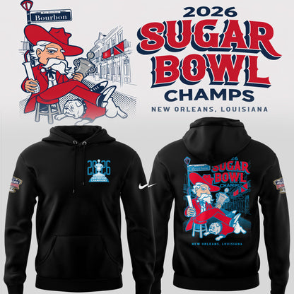 Ole Miss Rebels 2026 Sugar Bowl Champions Limited Edition Combo Hoodie