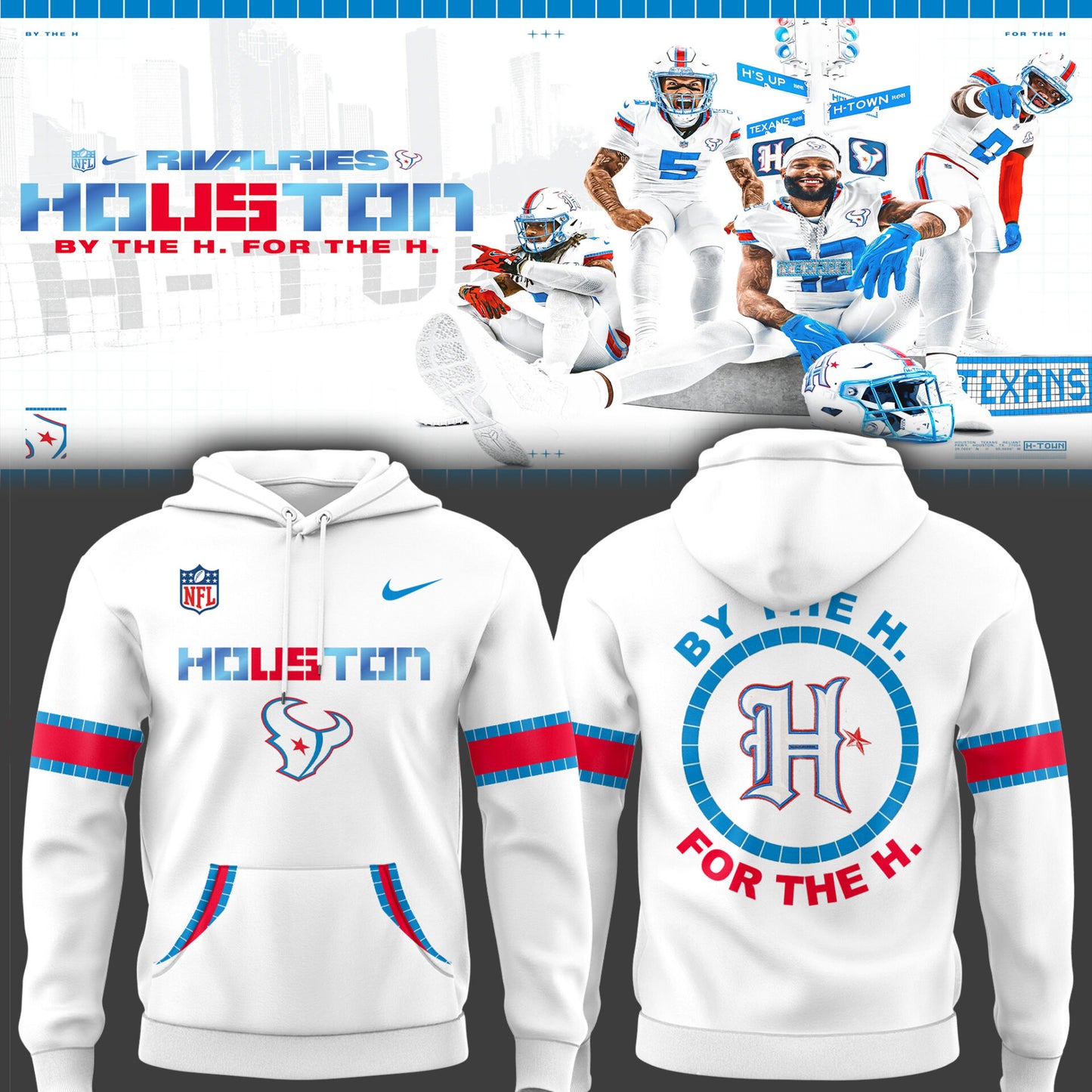 Houston Texans Rivalries Football 2026 Hoodie