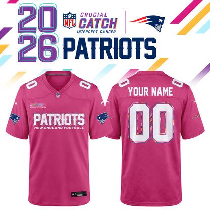 NFL Crucial Catch 2026 Pink Limited Edition Jersey