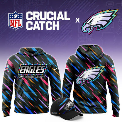 Philadelphia Eagles 2026 Crucial Catch Limited Hoodie