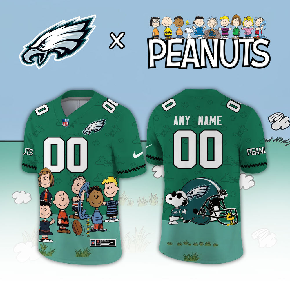 Philadelphia Eagles x Peanuts 2026 Limited Football Jersey