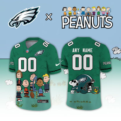 Philadelphia Eagles x Peanuts 2026 Limited Football Jersey