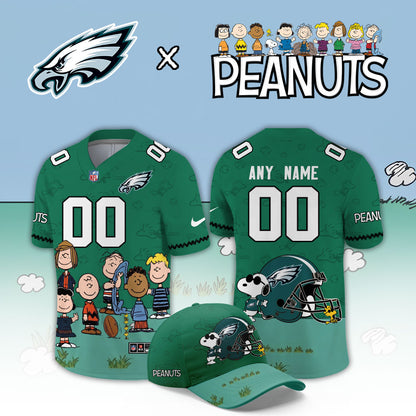 Philadelphia Eagles x Peanuts 2026 Limited Football Jersey