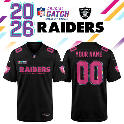 NFL Crucial Catch 2026 Pink Limited Edition Jersey