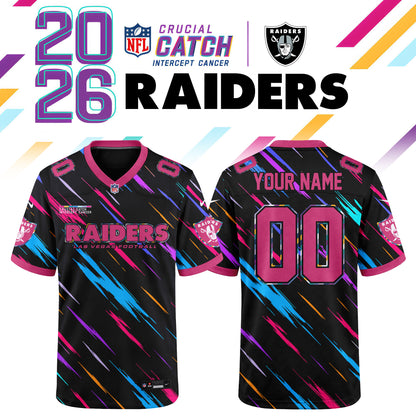NFL Crucial Catch 2026 Pink Limited Edition Jersey