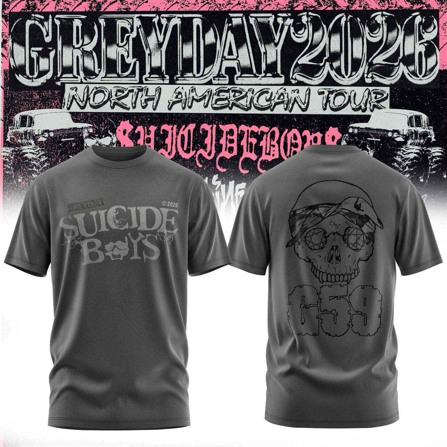 Greyday 2026 – North American Tour T-Shirt