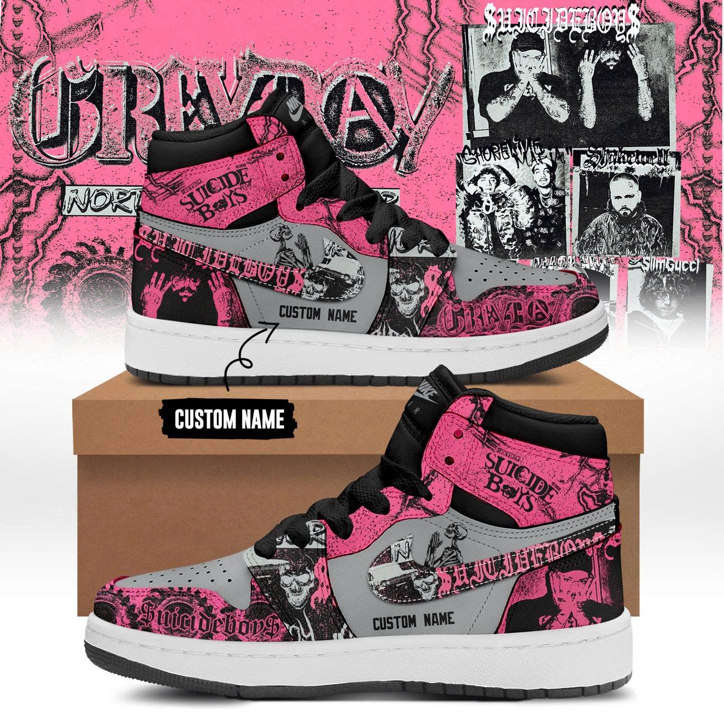 Grey day 2026 – North American Tour AJ1 Sneaker