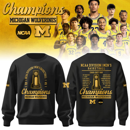 MICH Champions NCAA DI Basketball 2026 Sweatshirt Limited Edition