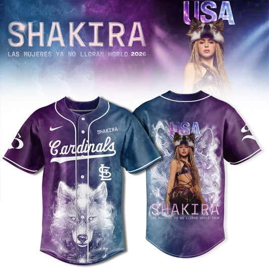 St. Louis Cardinals x Las Mujeres Ya No Lloran World Tour 2026 Edition Jersey