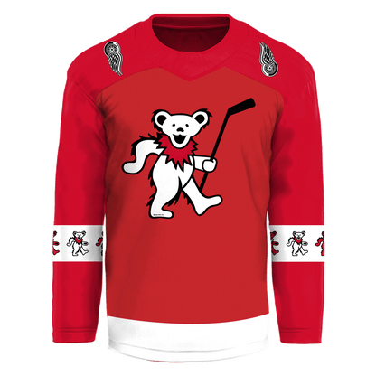 Grateful Dead Night Limited Edison Hockey Jersey