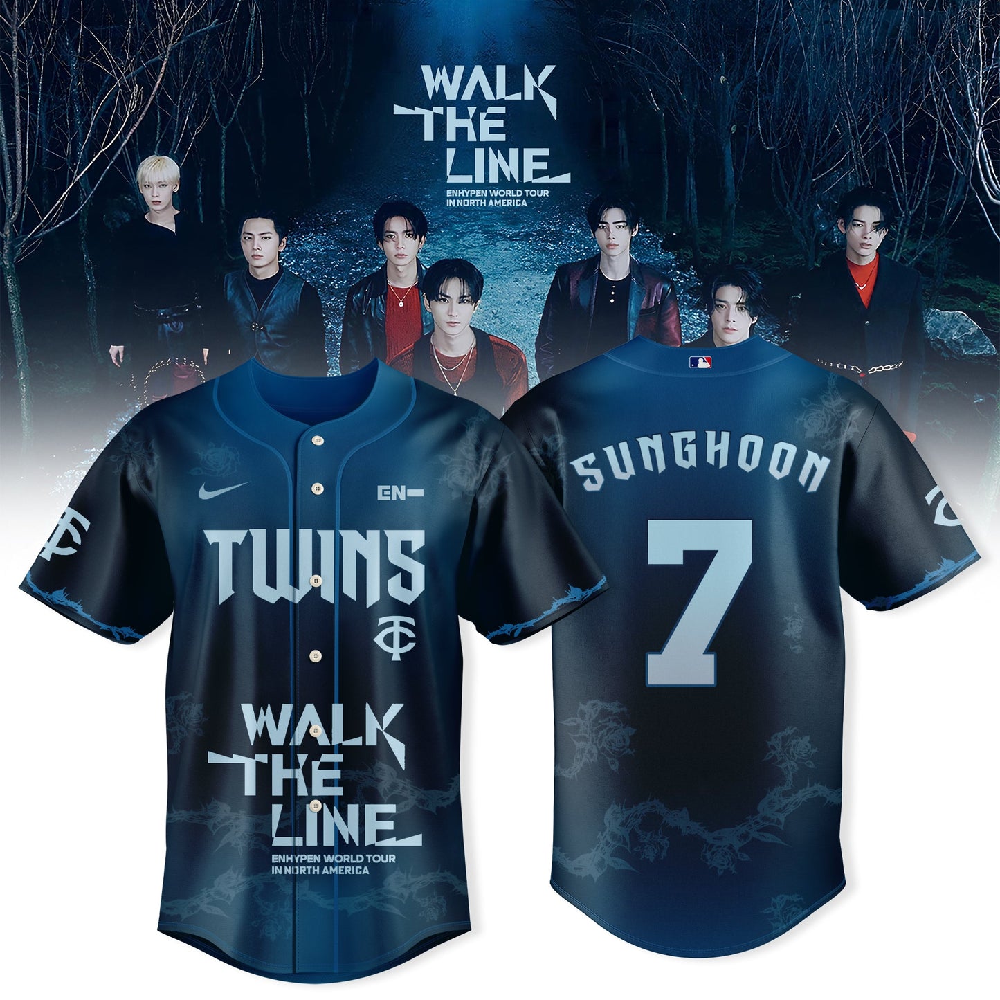 Minnesota Twins x ENHYPEN Walk the Line World Tour