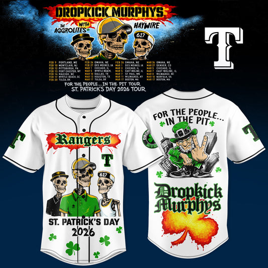 Texas Rangers x Dropkick Murphys St. Patrick’s Day 2026 Tour