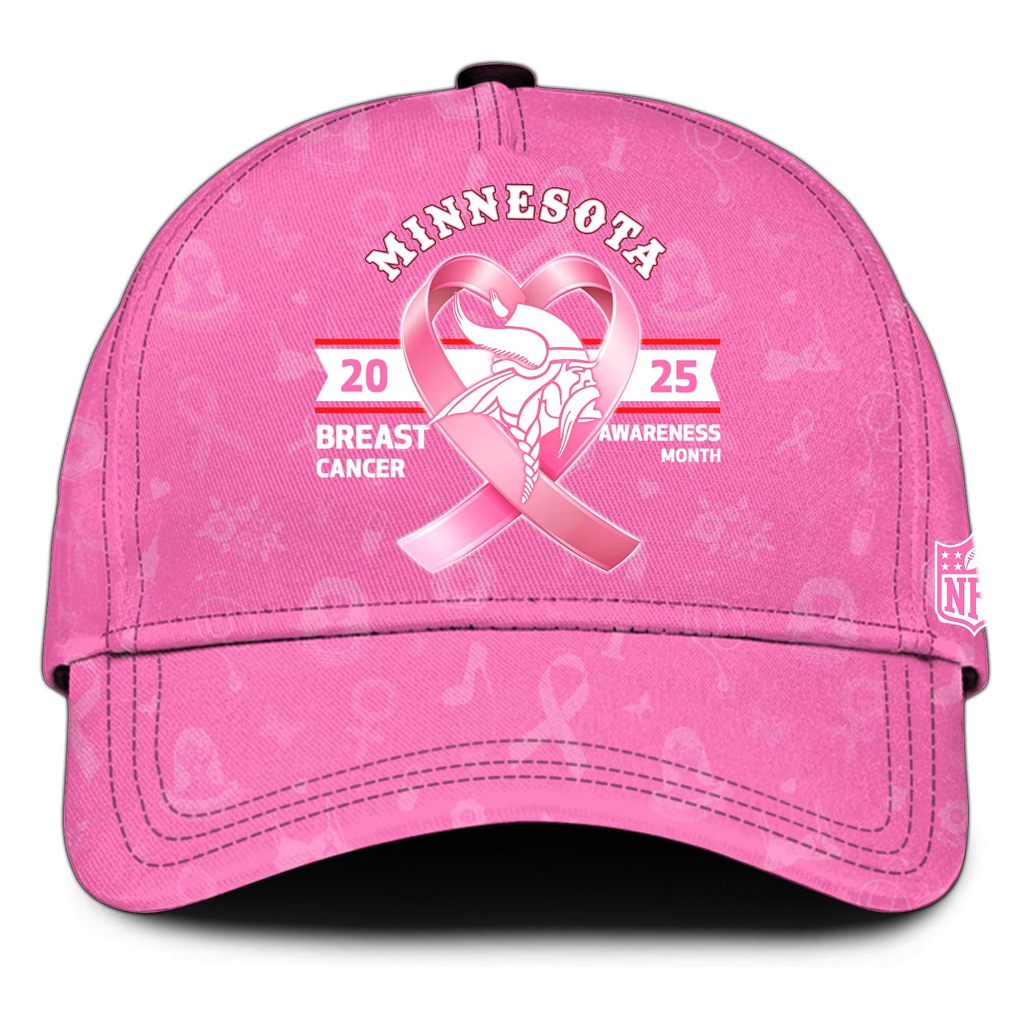 Minnesota Vikings Special Breast Cancer Awareness Month Limited Edition Hoodie 2025