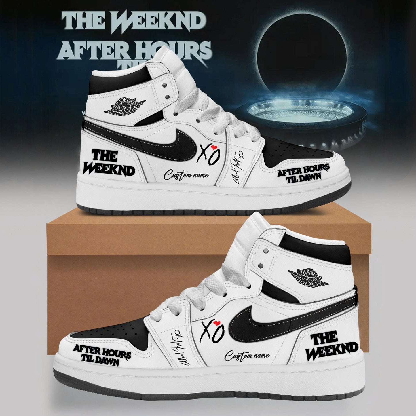 The Weeknd _ After Hours Till Dawn Tour Signature – Shoes