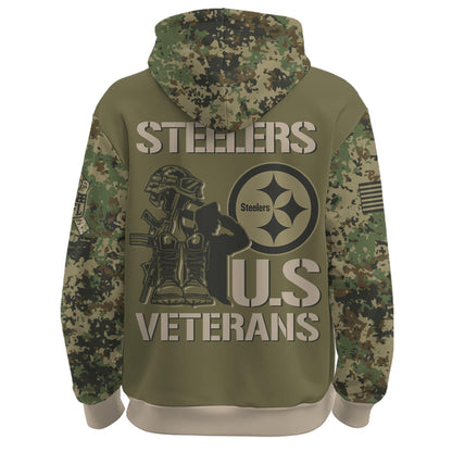 Pittsburgh Steelers - Veteran Day 2025 Hoodie Limited Edions