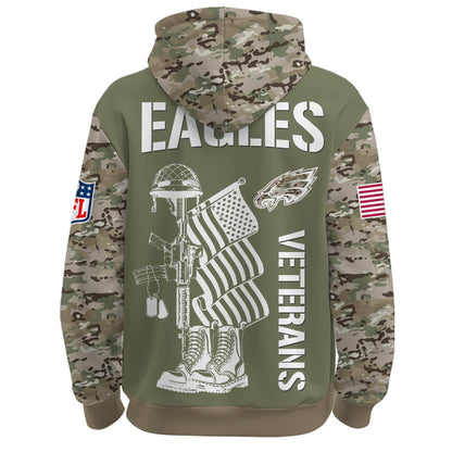 Philadelphia Eagles - Veteran Day 2025 Hoodie Limited Edions