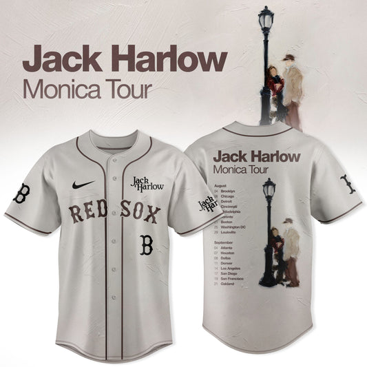 Boston Red Sox - Jack Harlow “Monica Tour” x Baseball Limited Jersey