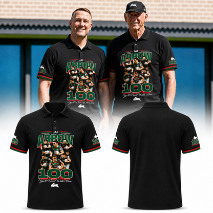 South Sydney Rabbitohs - Jai Arrow 100th Rabbitohs game - You'll Never Walk Alone Polo