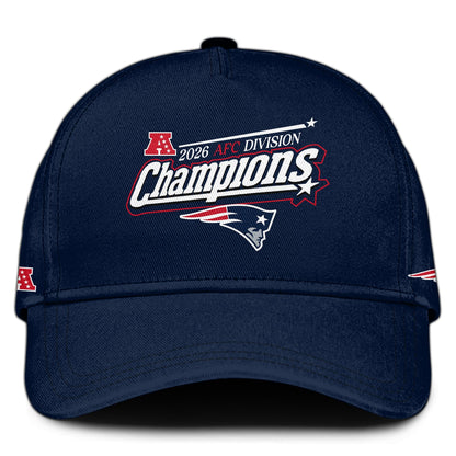 New England Patriots 2025 AFC Conference Champions Hoodie