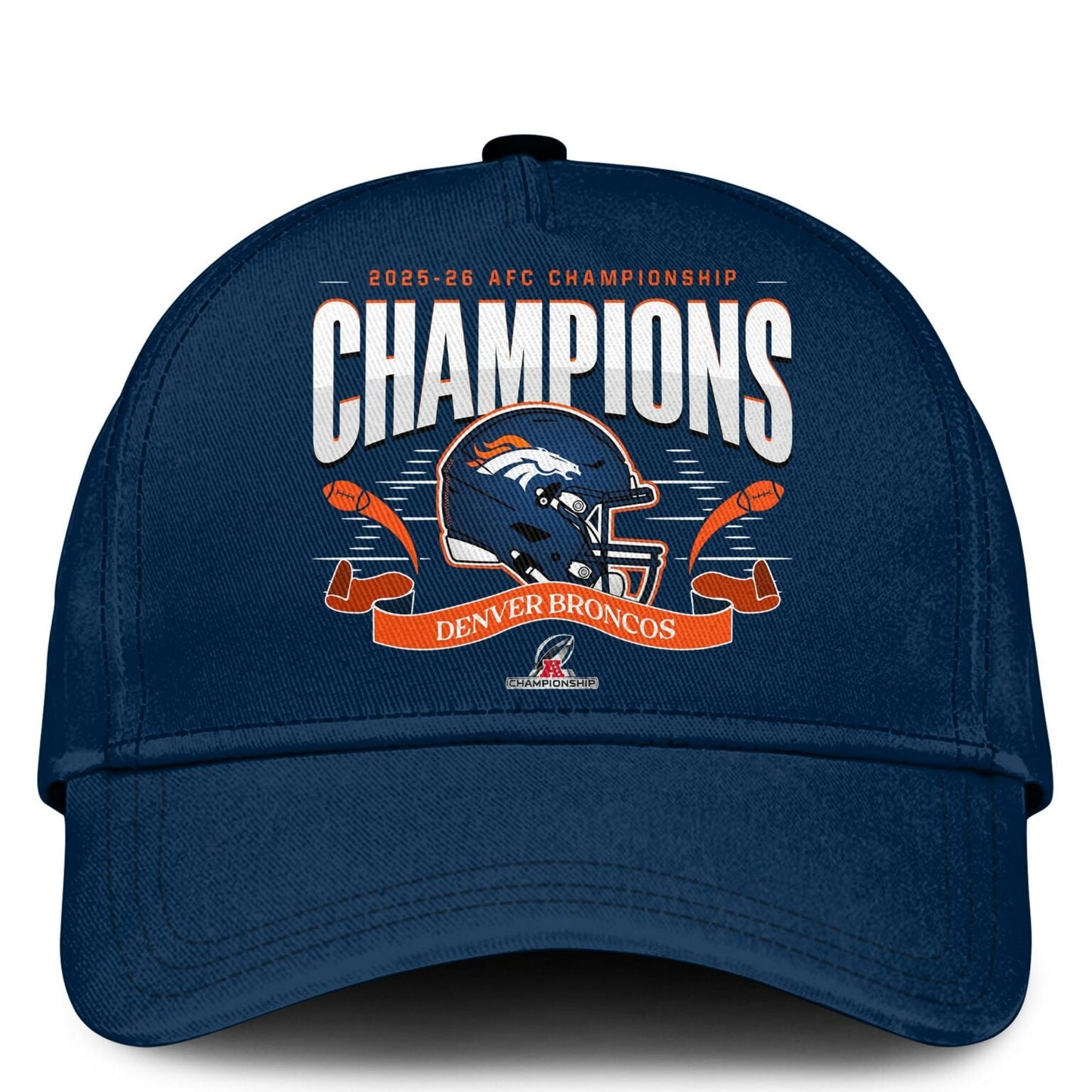 Denver Broncos 2025 AFC Conference Champions Hoodie