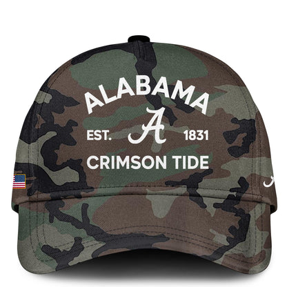 Alabama Crimson Tide Camo Hoodie – Limited Drop, Going Fast!