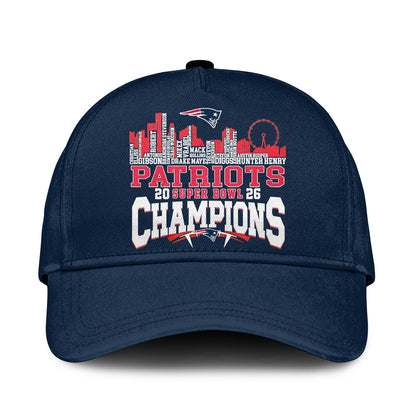 Limited Edition PATRIOTS CHAMPIONS Super Bowl LX Hoodie