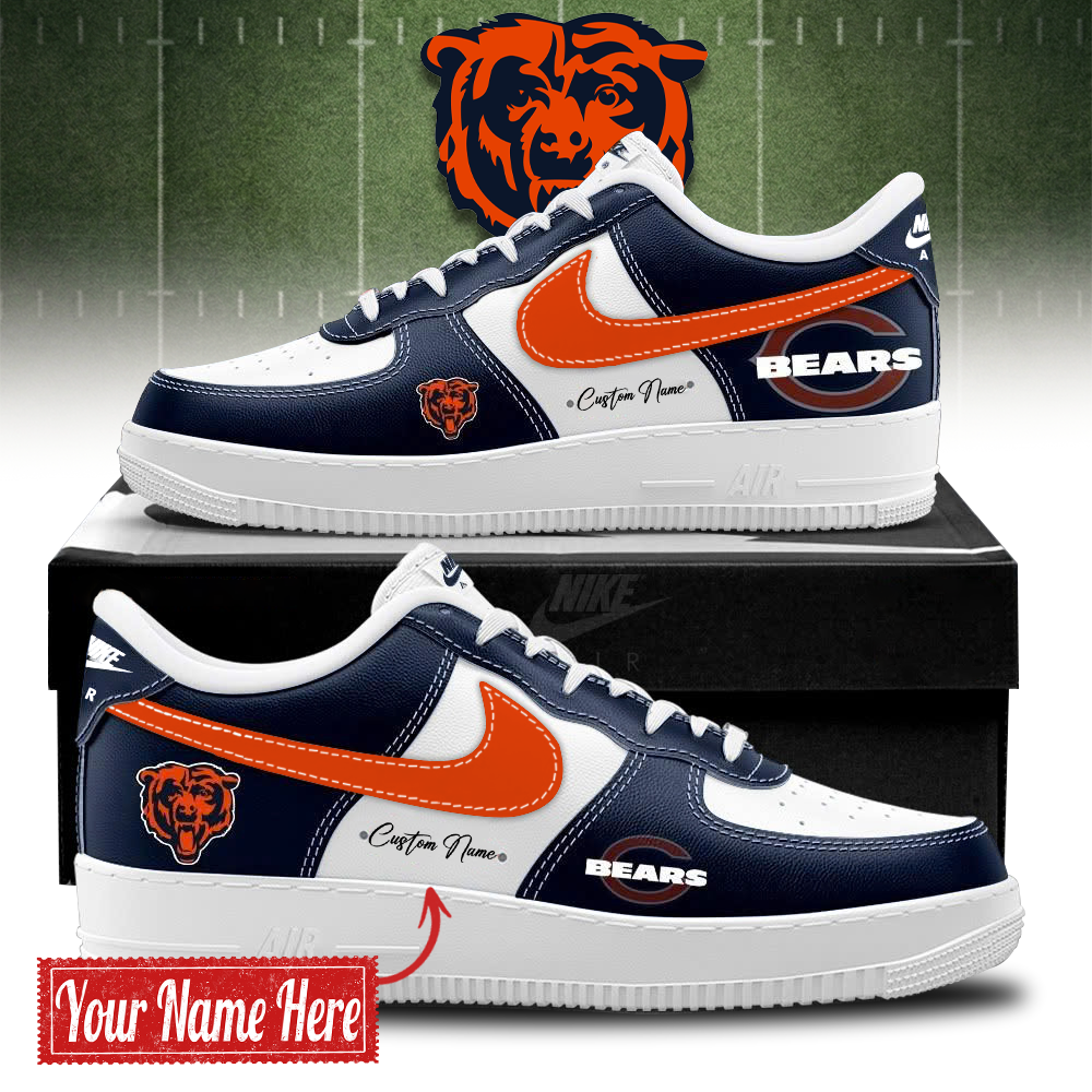 Chicago Bears 2026 Limited Edition AF1 Sneakers