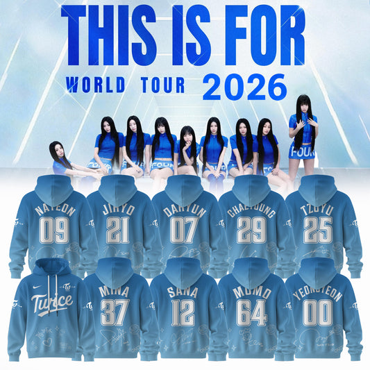 TWICE – THIS IS FOR WORLD TOUR 2026 Part II Hoodie