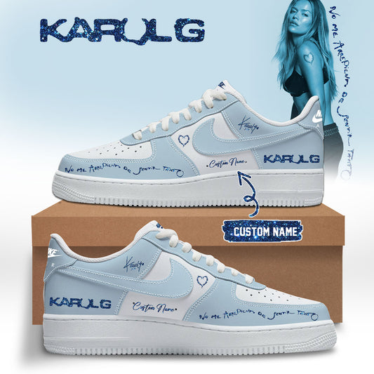 KaRol G Album “NO ME ARREPIENTO DE SENTIR TANTO” 🩵 – Shoes