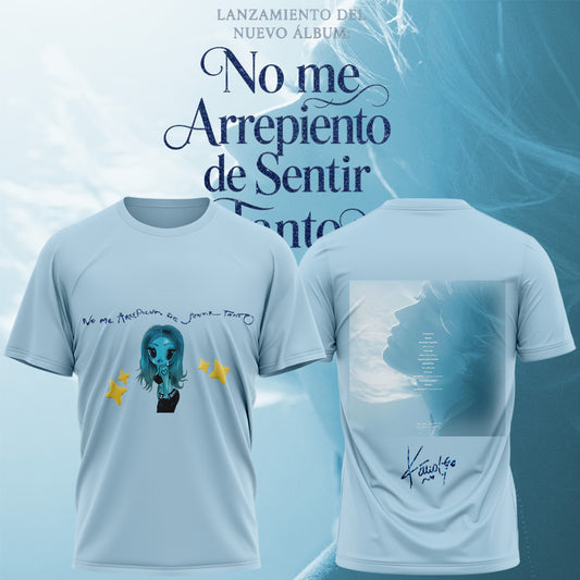 KaRol G Album “NO ME ARREPIENTO DE SENTIR TANTO” .Limited Edition Signature T-shirt