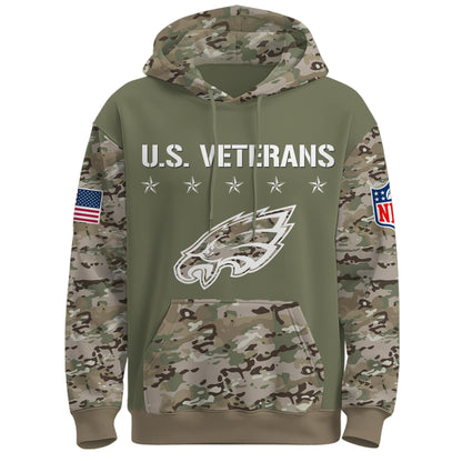 Philadelphia Eagles - Veteran Day 2025 Hoodie Limited Edions