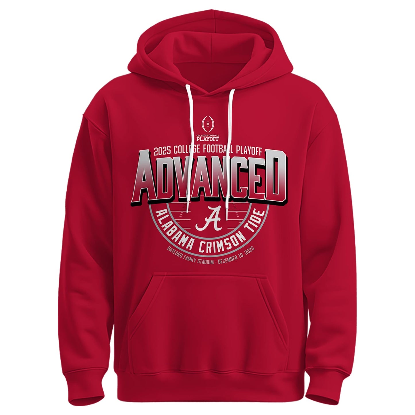 Alabama Crimson Tide 2025 College Football Playoff Combo Hoodie
