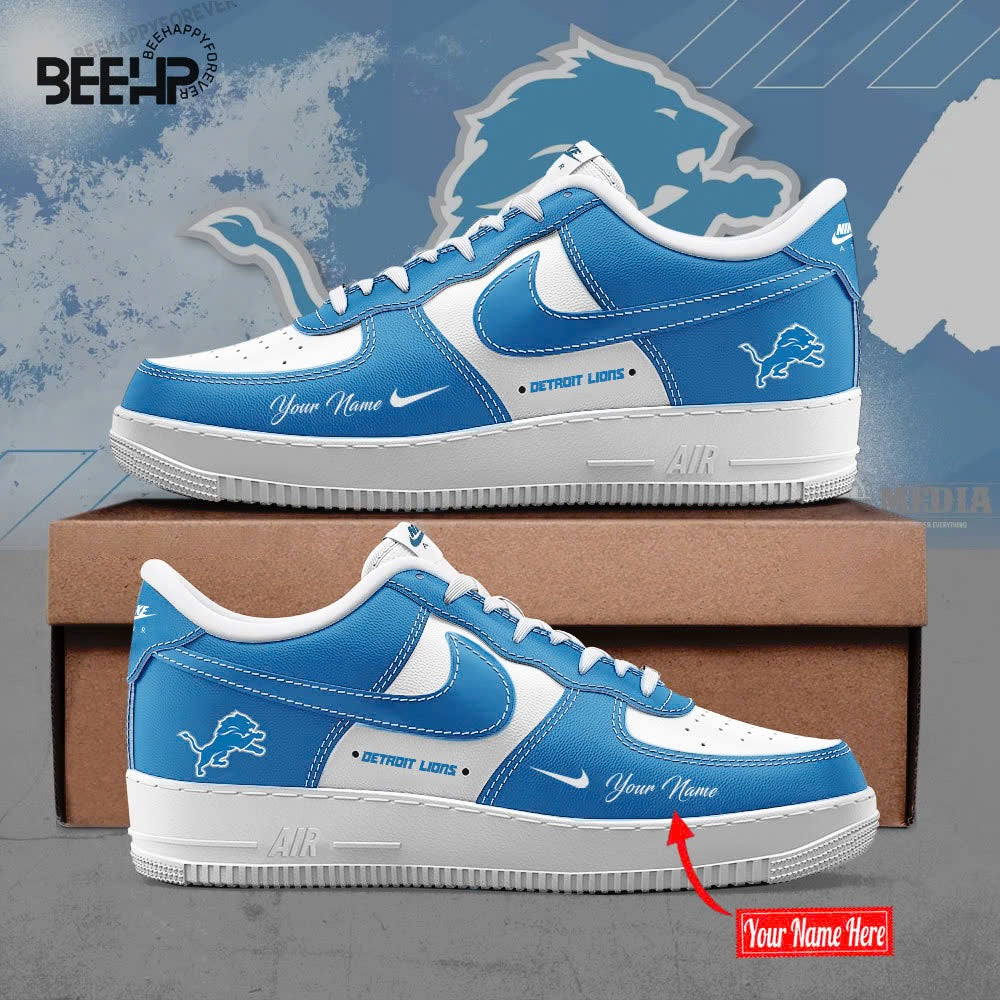 Limited Edition Detroit Lions AF1 SNEAKER
