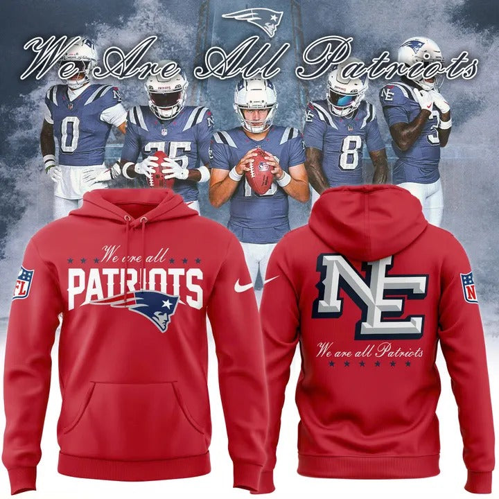 New England Patriots 2025 Rivalries Nor’Easter Storm Blue Hoodie
