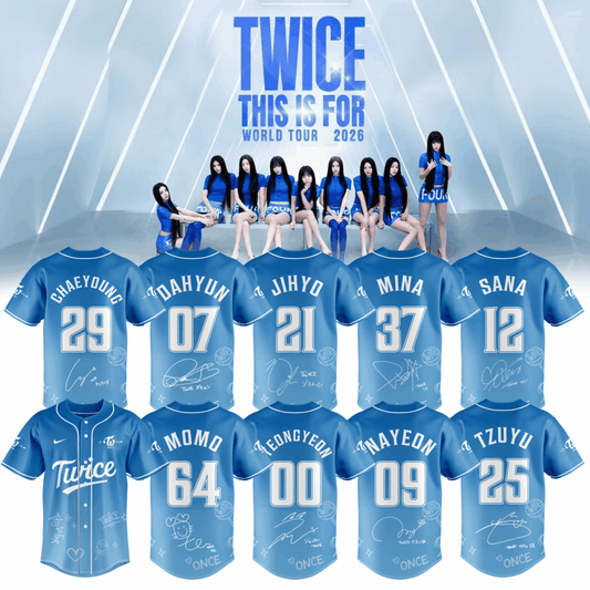 TWICE – THIS IS FOR WORLD TOUR 2026 Part II Jersey