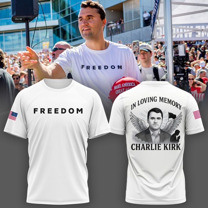 Charlie Kirk "FREEDOM" RIP – 1993-2025 Classic T-Shirt