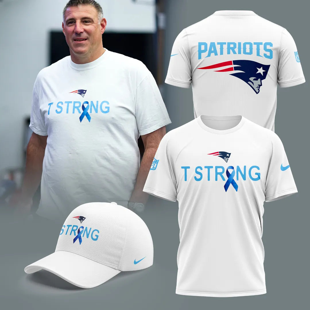 New England Patriots "T STRONG" T-Shirt