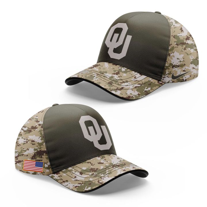 Oklahoma Football 2025 Salute To Service Hoodie