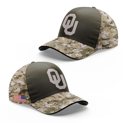 Oklahoma Football 2025 Salute To Service Hoodie