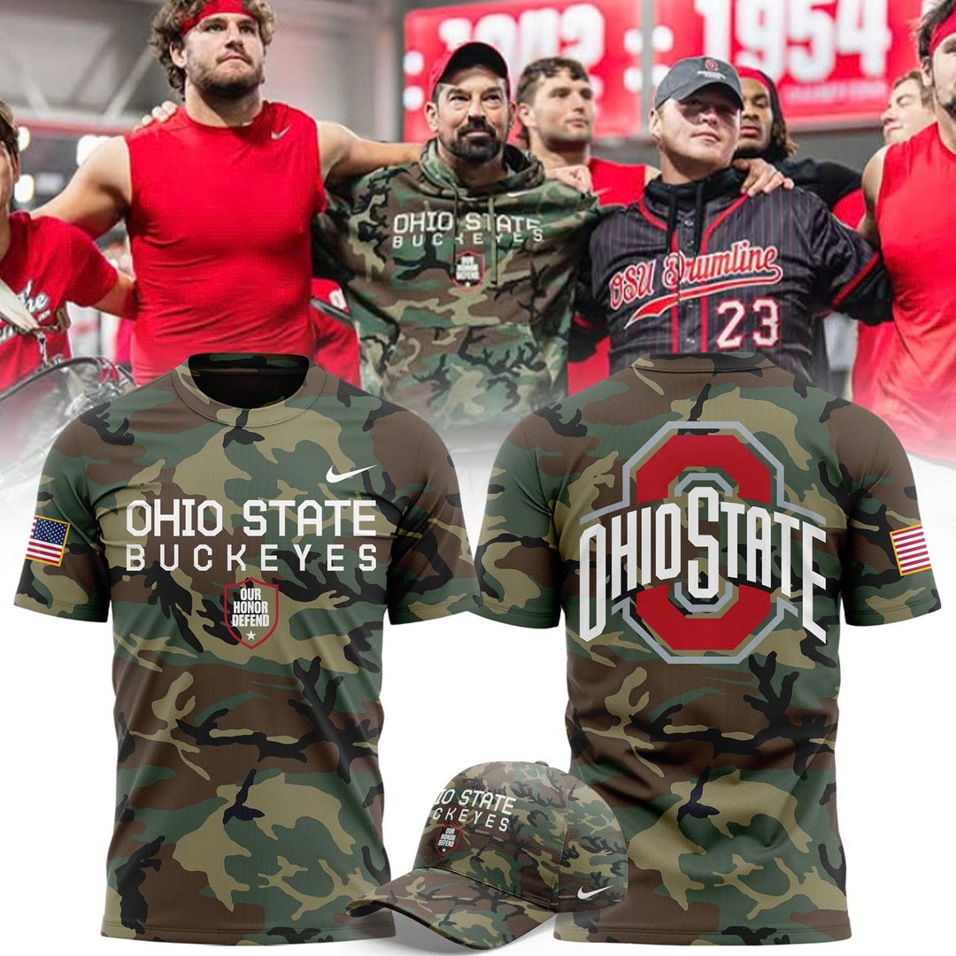 Ohio State Buckeyes 2025 Military Appreciation Limited Edition T-shirt