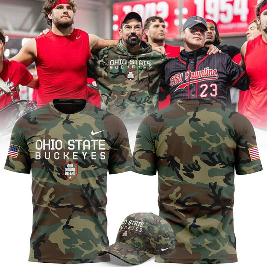 Ohio State Buckeyes 2025 Military Appreciation Limited Edition T-shirt