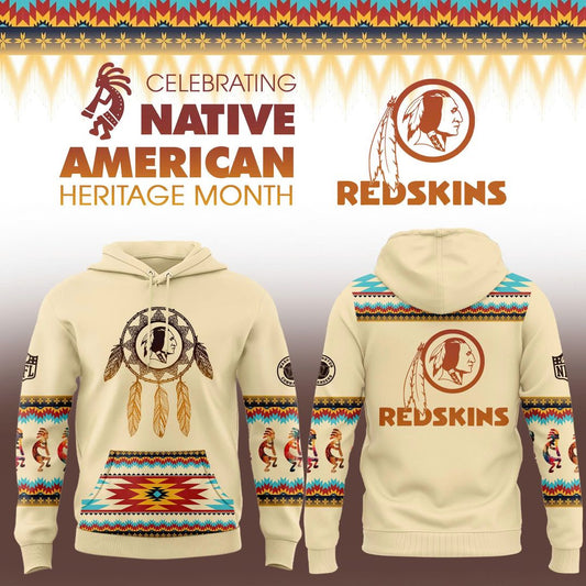 Special 2025 Native American Heritage Washington Redskins Hoodie