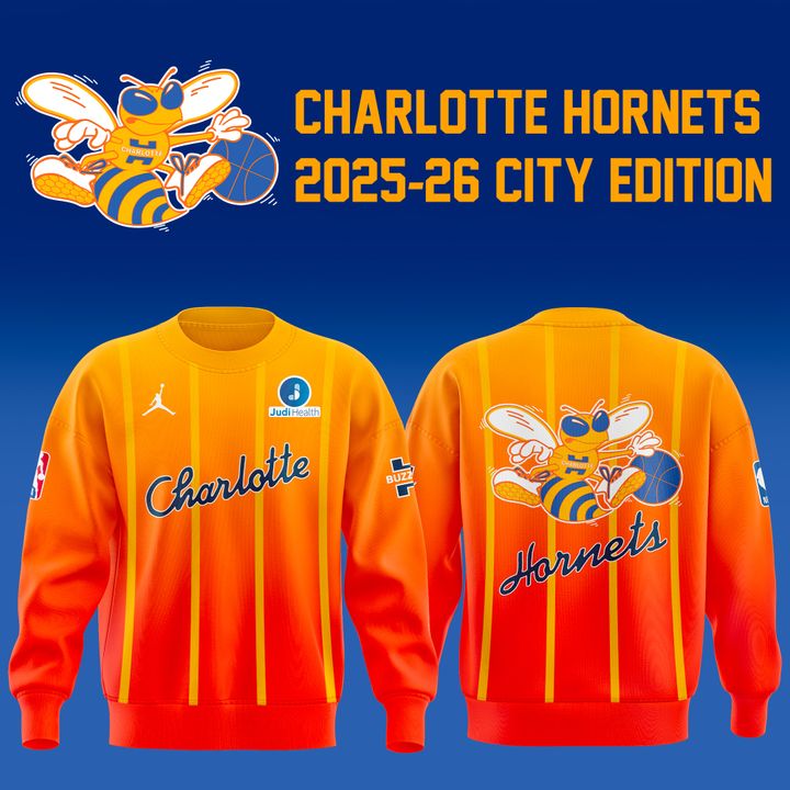 Charlotte Hornets 2025-26 City Edition Sweatshirt