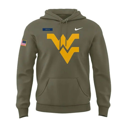 West Virginia Football 2025 Military Appreciation Limited Edition Hoodie