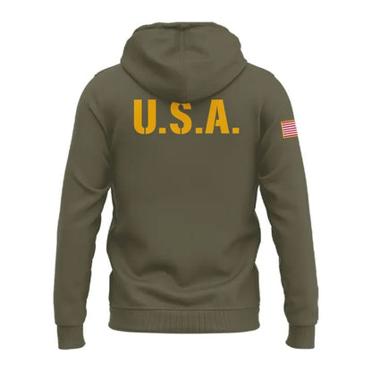 West Virginia Football 2025 Military Appreciation Limited Edition Hoodie