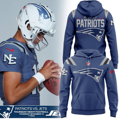 NE Patriots 2025 NFL Rivalries Nor’Easter Hoodie