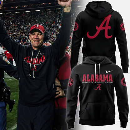 Coach Kalen DeBoer Alabama Sideline Pullover Hoodie